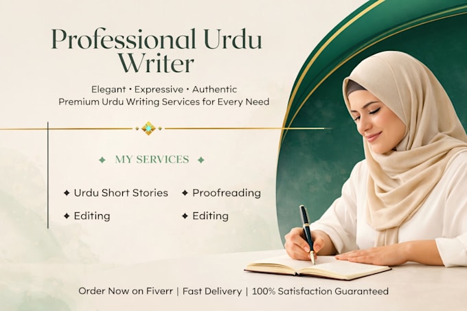 write urdu articles, short stories and novel chapters