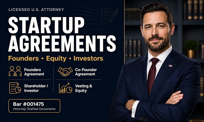 prepare a founder vesting agreement and equity allocation contract