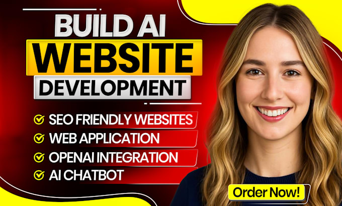 develop ai website, ai chatbot, ai web application, ai software developer