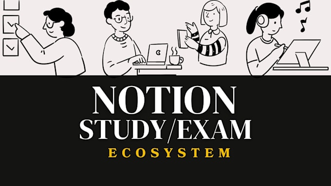 create a notion study or exam tracker dashboard for students
