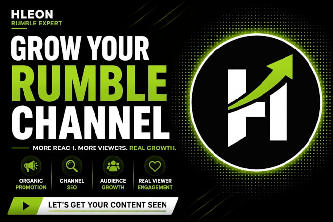 do organic rumble video promotion rumble channel promotion