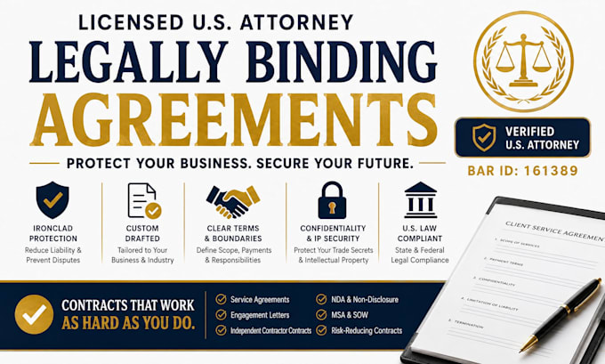 prepare a customized client engagement agreement tailored to your needs