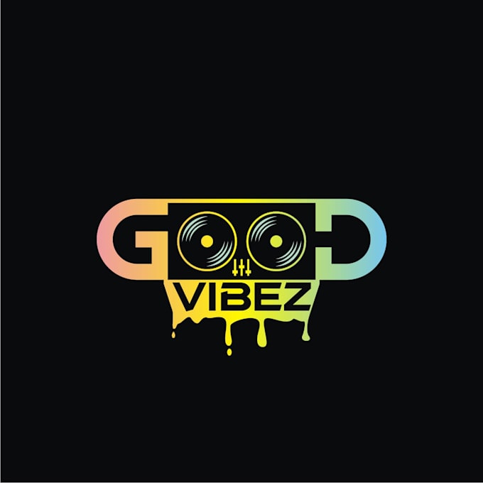 create a professional dj music entertainment logo