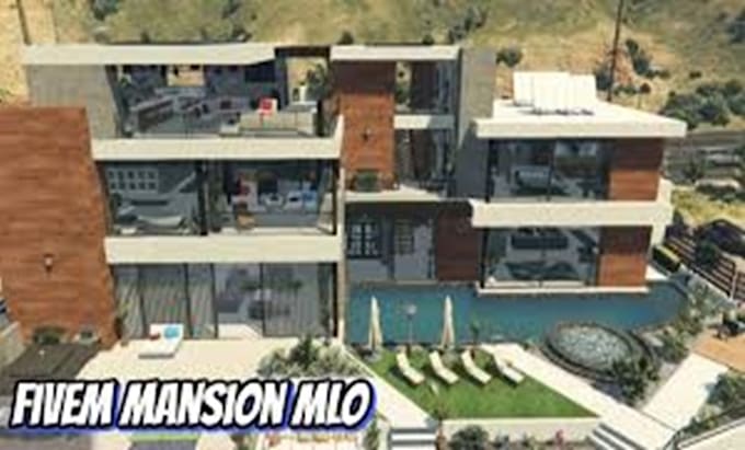 custom fivem mlo interior design and 3d texturing