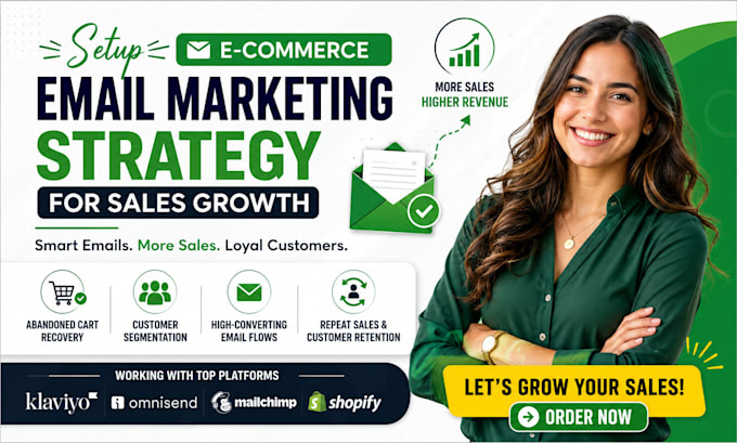 setup ecommerce email marketing strategy for sales growth