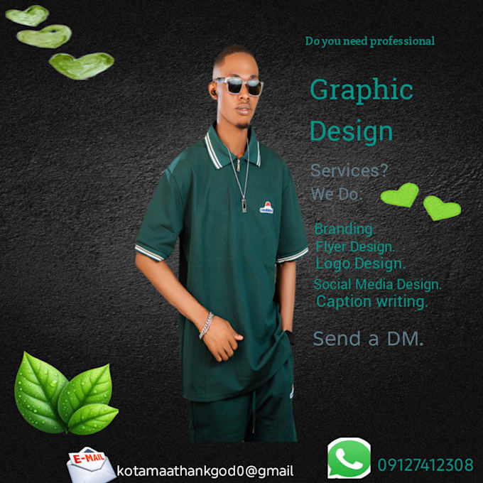 design social media post and caption writing