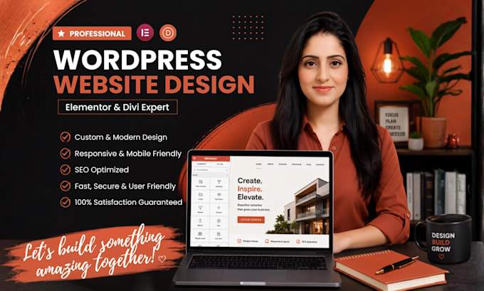 design or redesign wordpress website