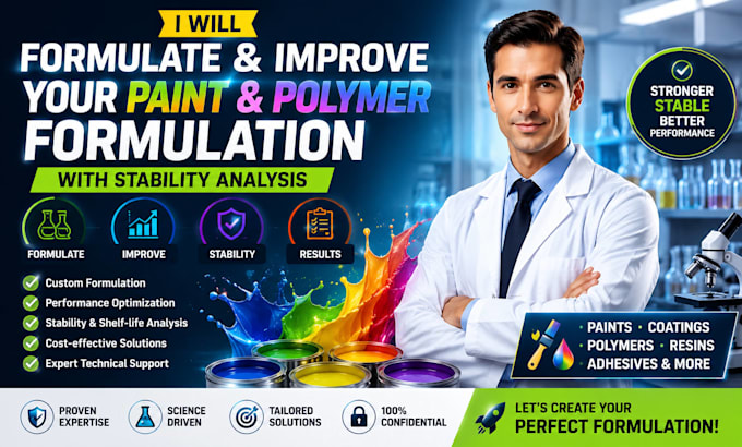 formulate and improve your paint and polymer formulation with stability analysis