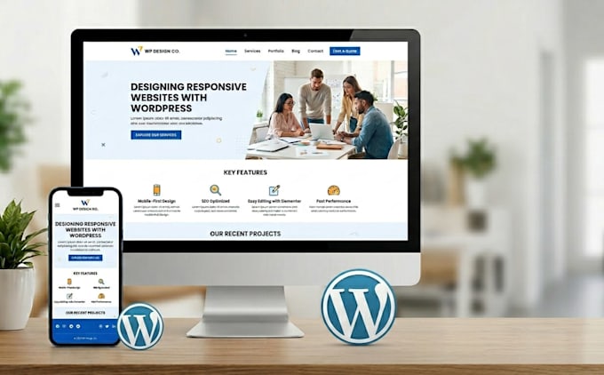 design and develop a fully responsive website