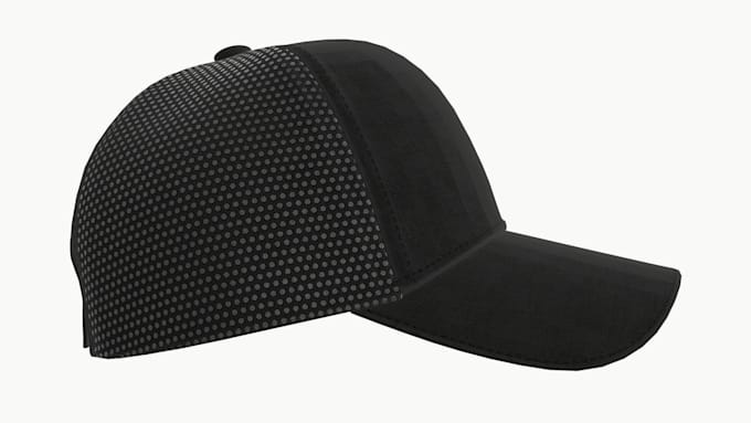 do 3d cap modeling, custom hat design and cap mockups