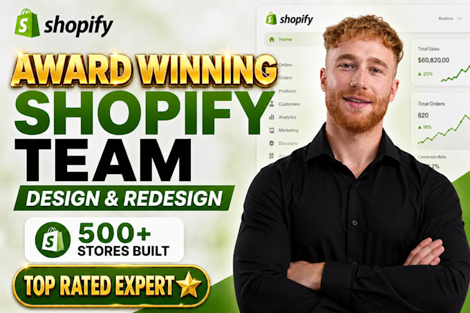do shopify store design , shopify redesign , shopify website cro optimisation