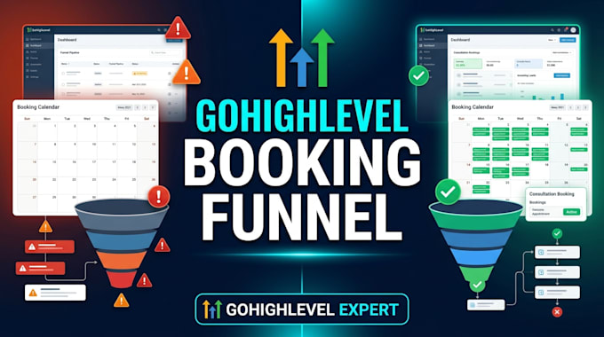 build gohighlevel consultation funnel and booking system