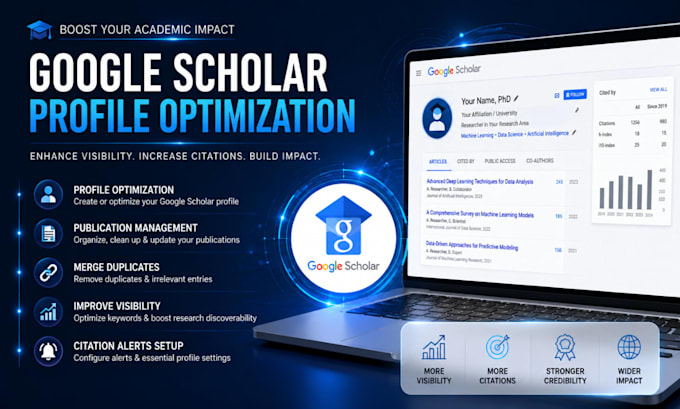 boost your google scholar profile  visibility today
