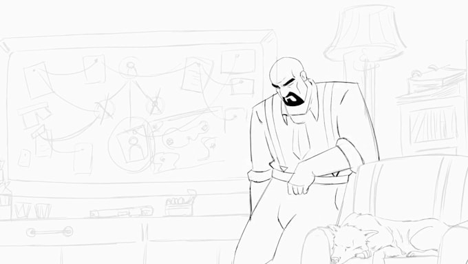 create hand drawn, 2d frame by frame or 2d traditional animation