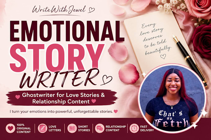 ghostwrite emotional stories and relationship content
