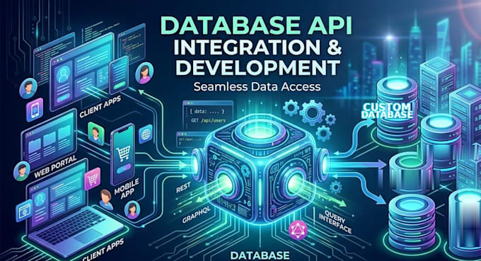 build a database API backend for your services