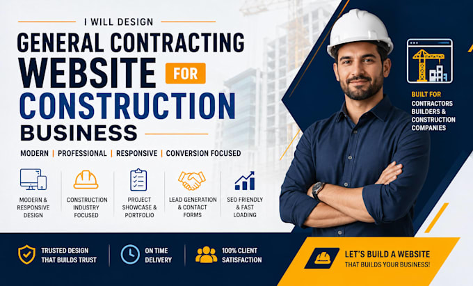 design general contracting website construction website