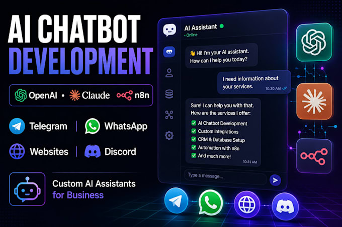 build a custom ai chatbot with openai, claude and n8n