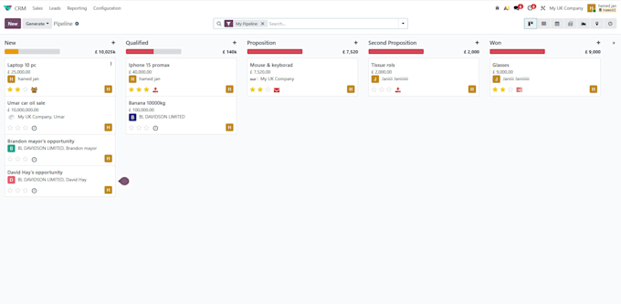 train you odoo module