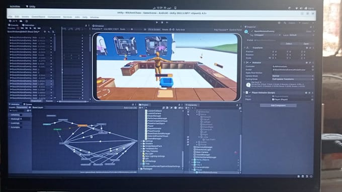 develop interactive 3d games and vr experiences in unity