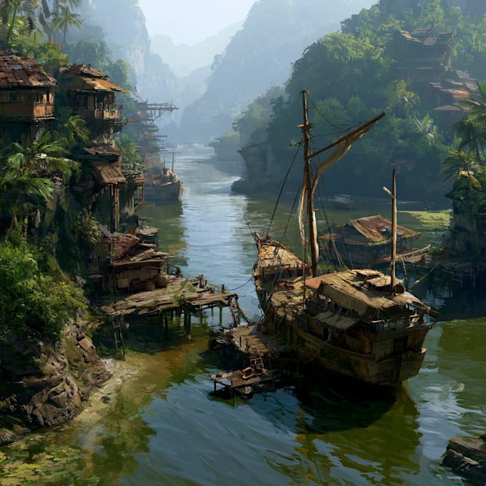 make environment concept art