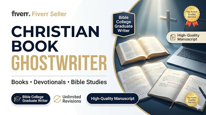 ghostwrite your christian book or ebook