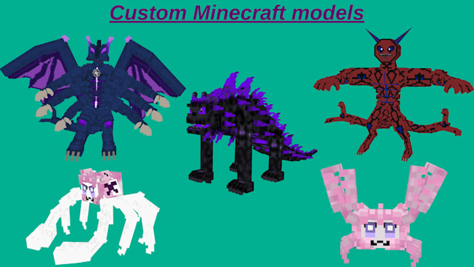 creating mobs and animated creatures in blockbench