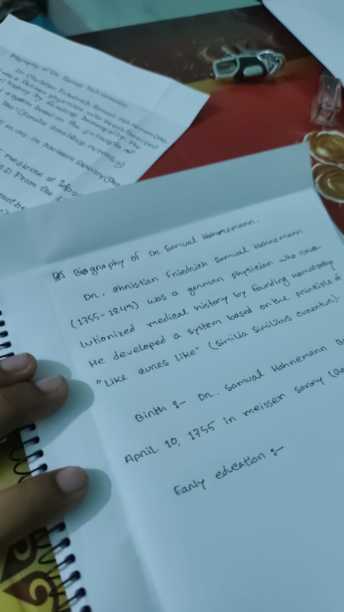 write anything with my beautiful handwriting