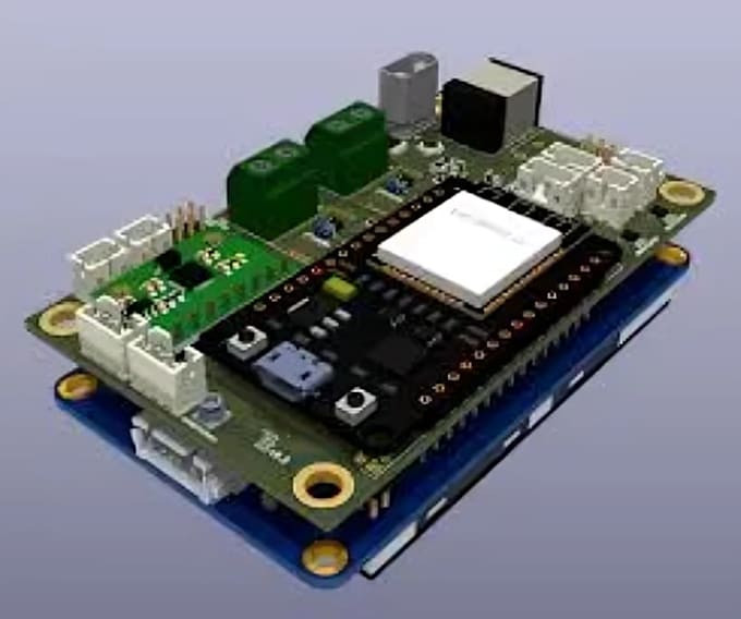 do pcb board design esp32 schematic design pcb usb layout design gerber files