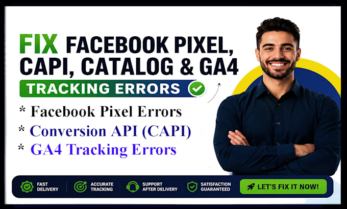 fix facebook pixel tracking,capi, ga4 error via GTM