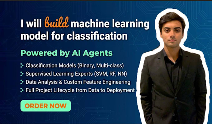 build a machine learning model for classification and prediction