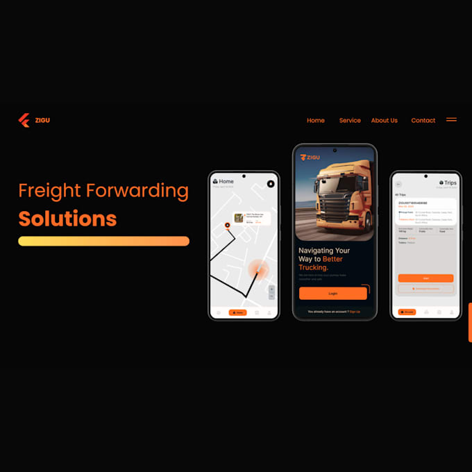develop trucking loadboard freight dispatch and logistics app