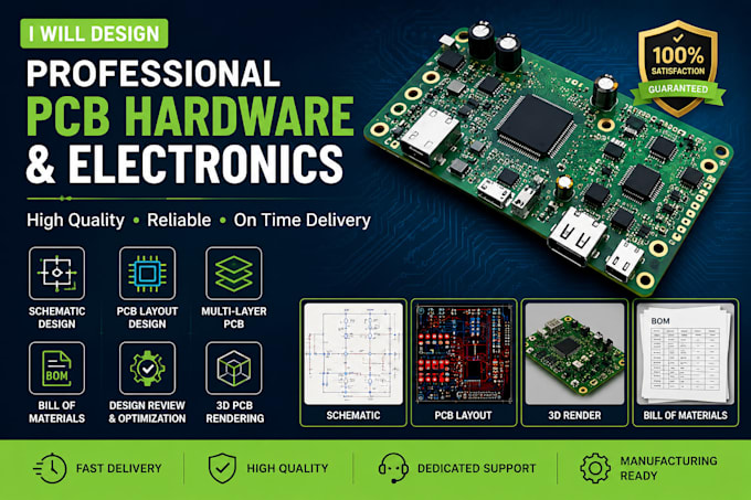 design professional pcb hardware and electronics,  ,stm32