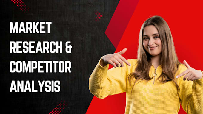 write startup market research and competitor analysis report