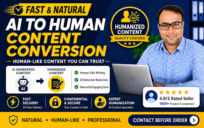 humanize ai content and rewrite ai generated text
