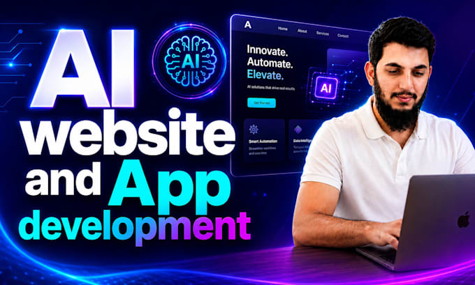 develop ai website, ai web application, ai mobile app