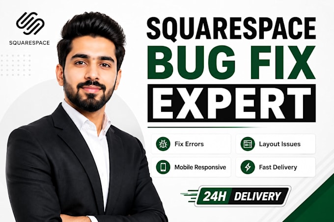 fix squarespace CSS, custom code, javascript and developer issues