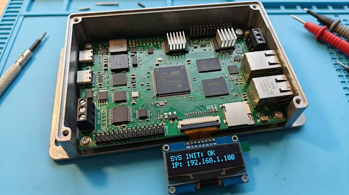 design and manufacture advanced hardware prototypes for embedded systems