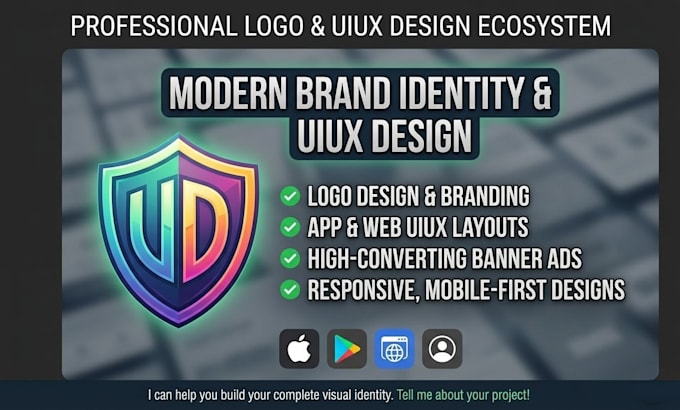 l design modern branding and user interfaces for your business
