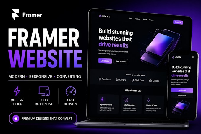build a premium framer website for your business