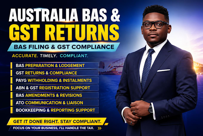 file australia bas and gst returns for small business