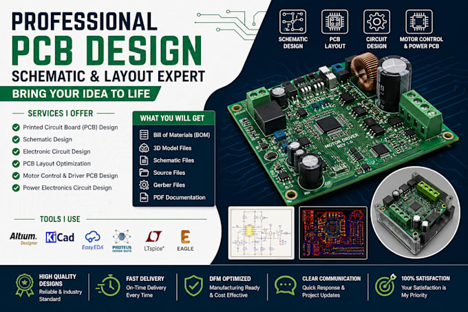 design arduino, raspberry pi, esp32 projects