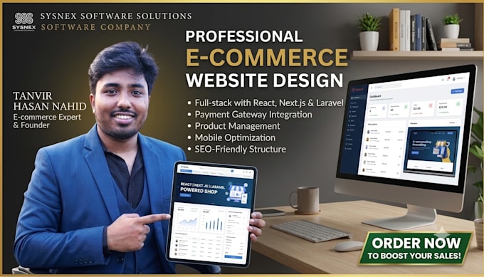 design and development ecommerce shop page