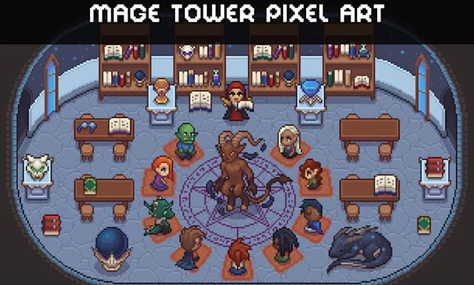 pixel art tileset background rpg map 2d top down game assets aseprite video game