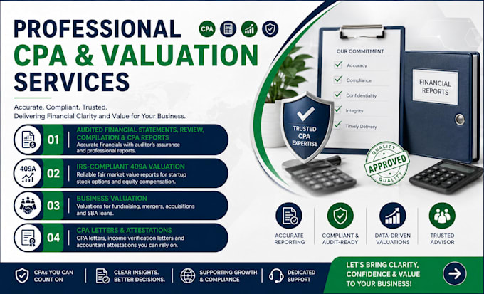 prepare irs compliant 409a valuation for startup stock options