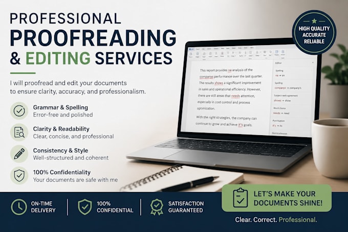 proofread and edit spanish documents