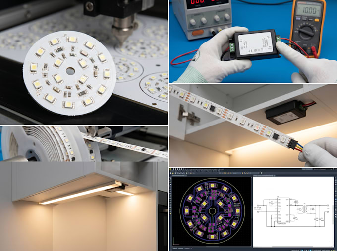 design compact led lighting pcb, led driver and strip lighting systems