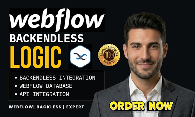 setup webflow backendless flow webflow end integration
