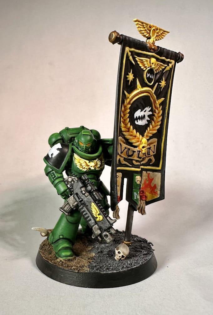 paint miniatures models or figurines
