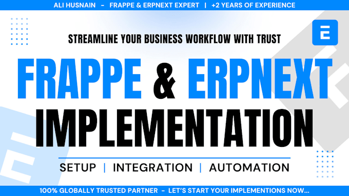 do erpnext implementation and installation
